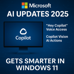 Read more about the article Microsoft Brings AI to Everyone: Major Windows 11 Upgrades Announced